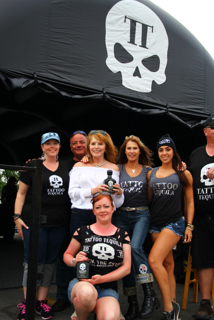 Leslie, Cince, Beth, Candice, Debbie, Krystel of Tattoo Tequila at the 2015 Sturgis Motorcycle Rally