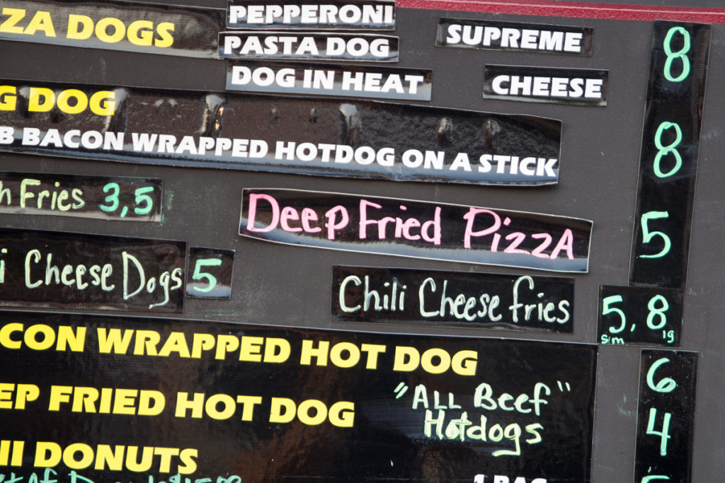 Deep Fried Pizza at 2017 Sturgis Motorcycle Rally